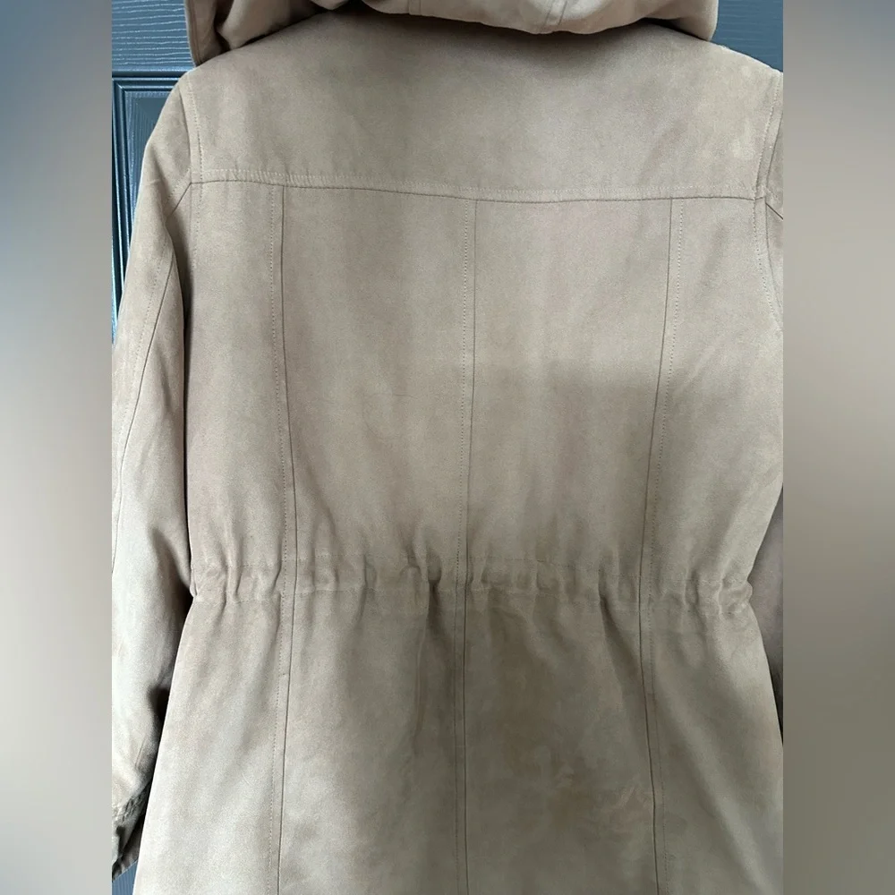 London Fog Tan/Camel Coat – Size Small - Picture 3 of 7